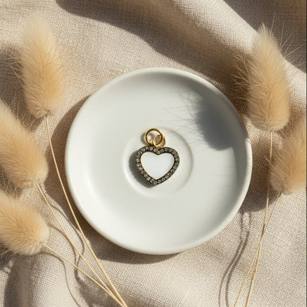 Charm Corazón Nacar
