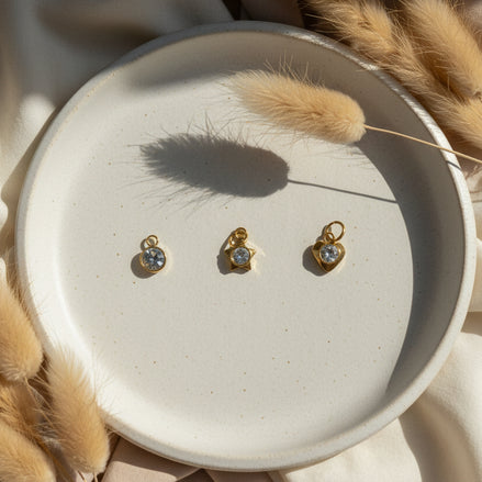 Charms Zirconia Blanca