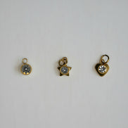Charms Zirconia Blanca