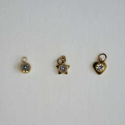 Charms Zirconia Blanca