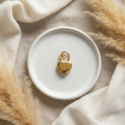 Charm Corazon de Candado