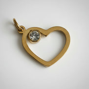 Charm Corazon Diamante
