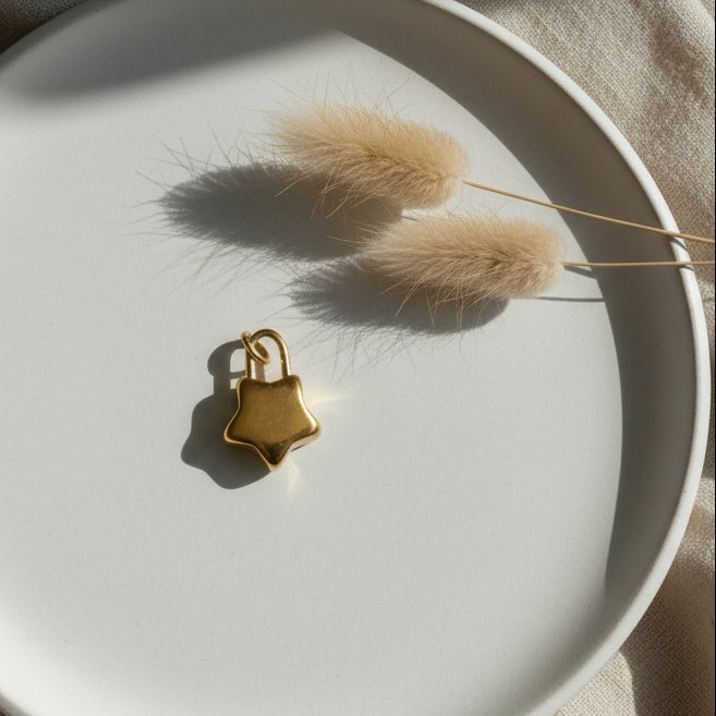 Charm Estrella de Candado