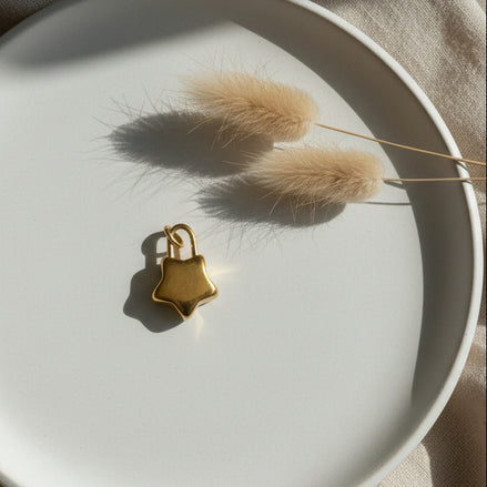 Charm Estrella de Candado