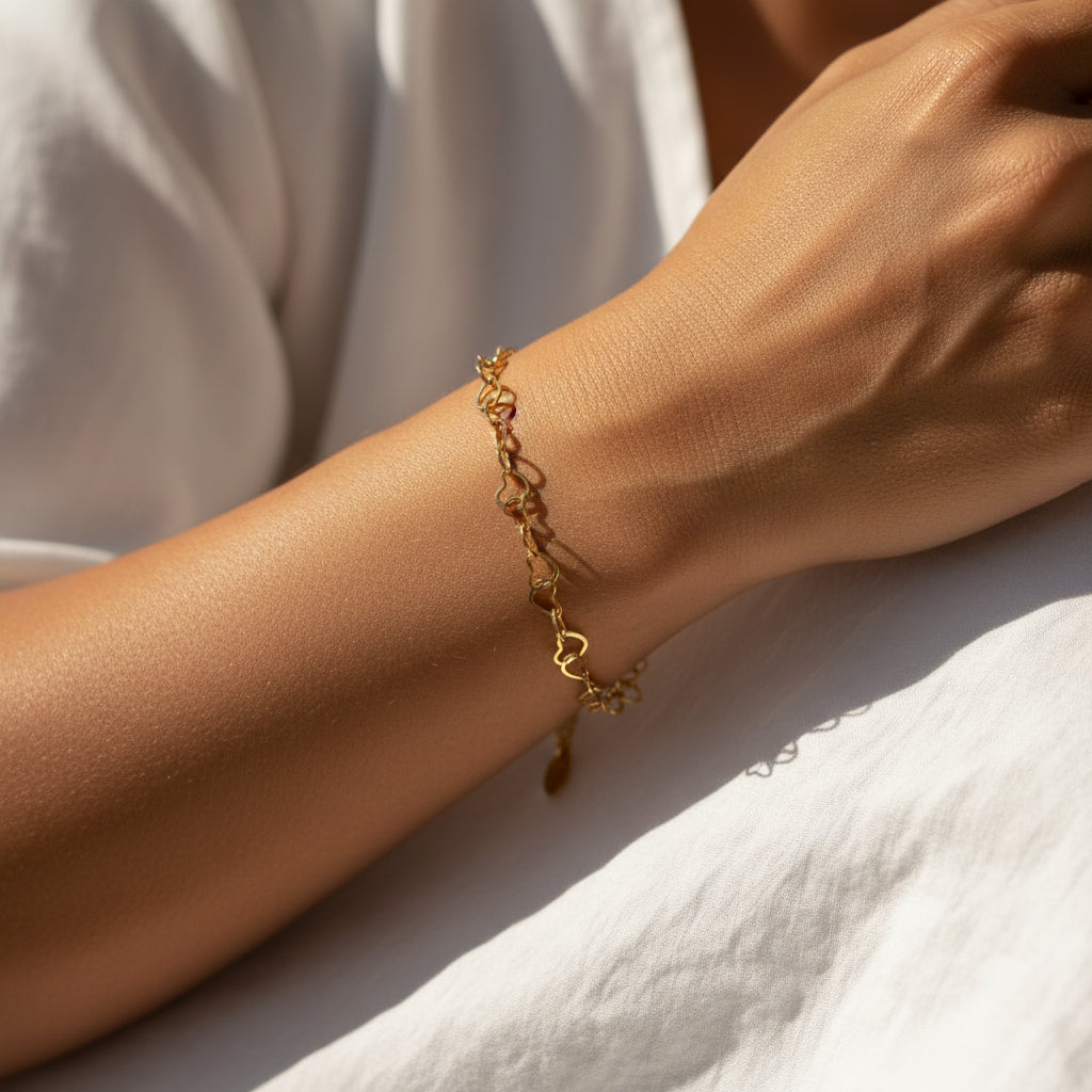 Pulsera de Corazones