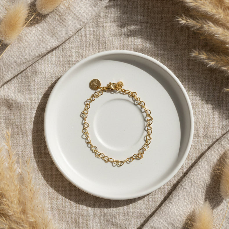 Pulsera de Corazones