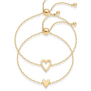 Mom & Me — Set de Pulseras de Corazón