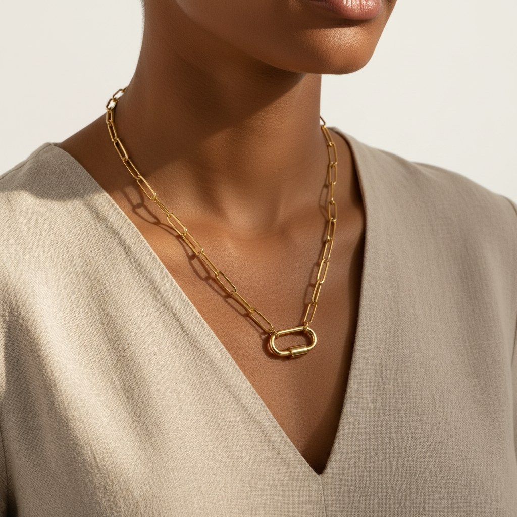 Collar Paperclip Carabiner